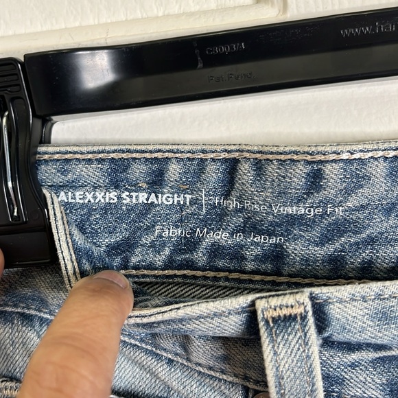 Adriano Goldschmied Alexxis Straight High Rise Vintage Fit Jeans in Brez size 26 - Picture 7 of 16